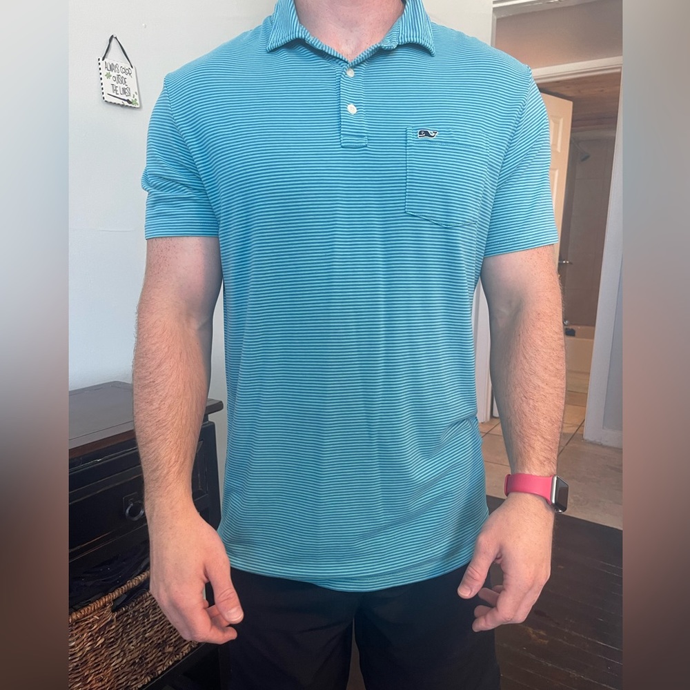 Blue Vineyard Vines Polo